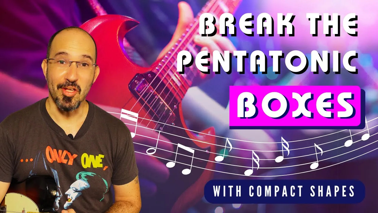 Minor Pentatonic Improvisation Using Compact Shapes