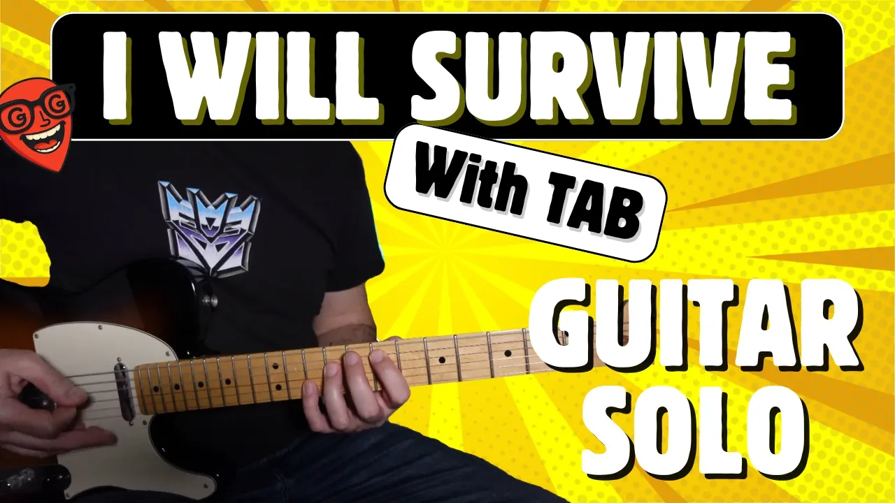 Greg Brown Tribute – I Will Survive CAKE Guitar Solo + TABS
