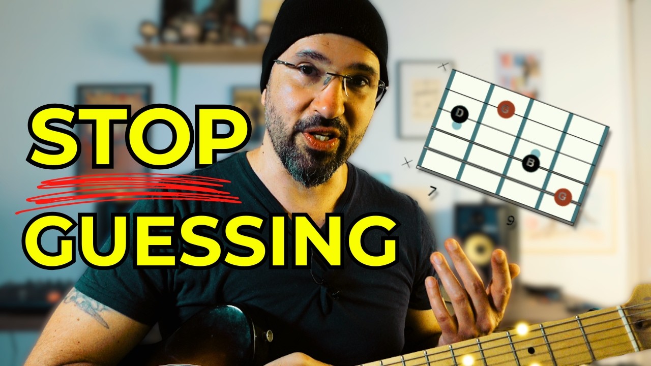 How to Connect Every Scale Shape Using CAGED (Fretboard Freedom)